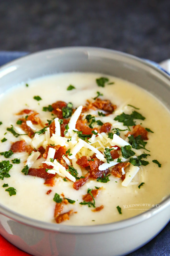 how to make Potato Soup in the Instant Pot