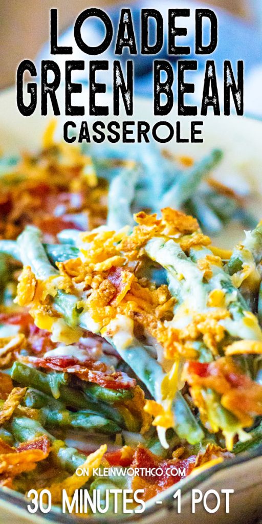 Loaded Green Bean Casserole