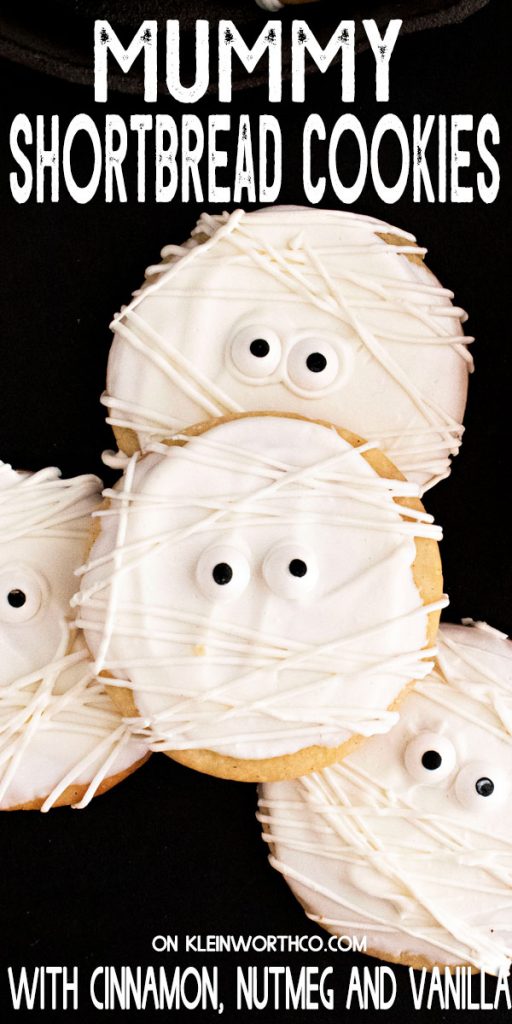 Mummy Shortbread Cookies