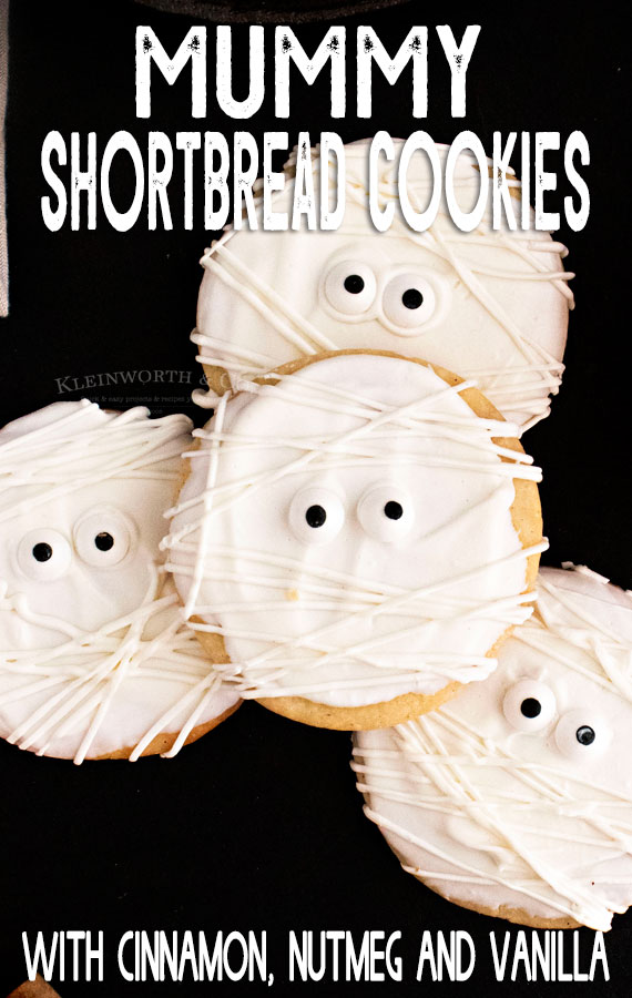 Mummy Shortbread Cookies