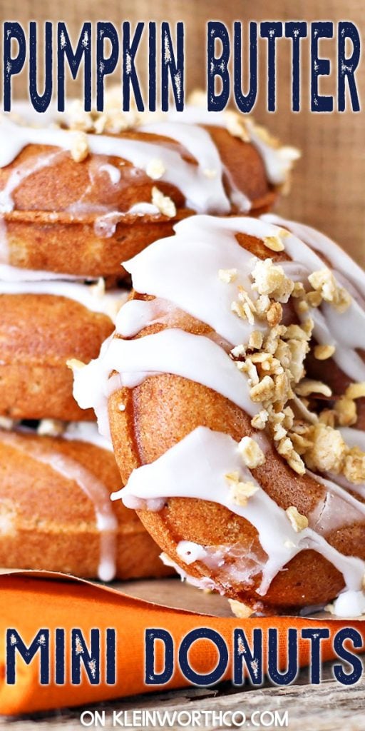 Pumpkin Butter Donuts