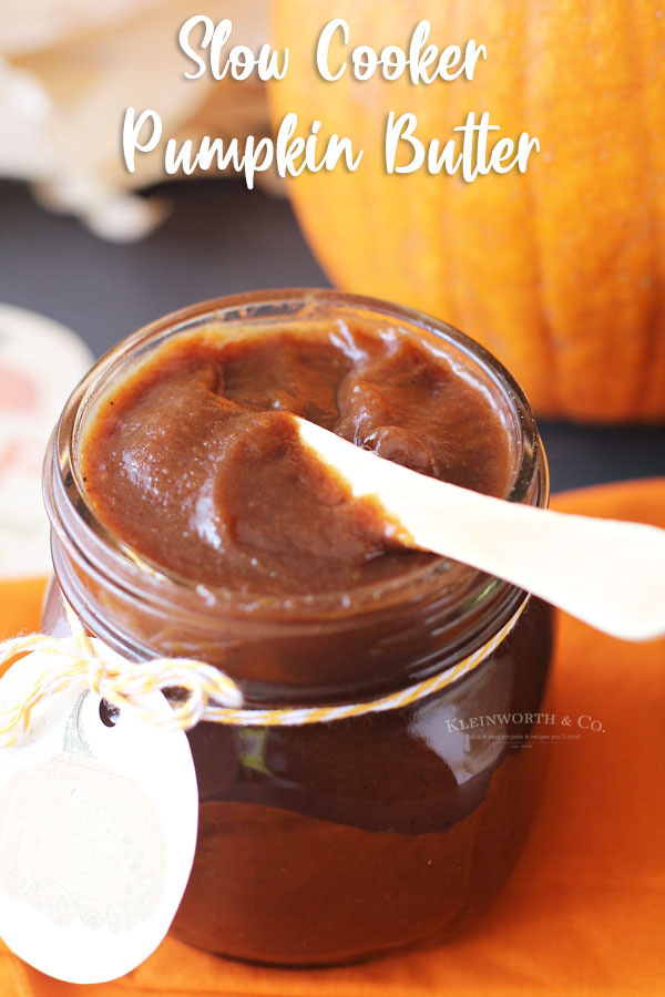 Slow Cooker Pumpkin Butter