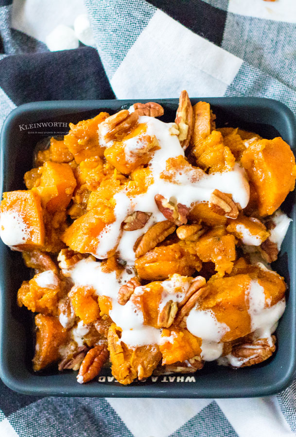 how to make Slow Cooker Sweet Potatoes