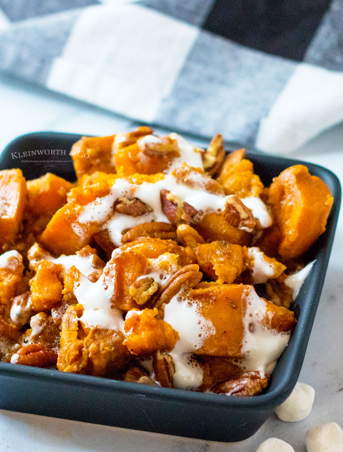 holiday side dish sweet potatoes