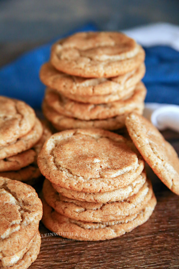 30 minute Snickerdoodles