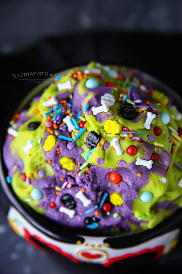 Halloween treat cookie dough