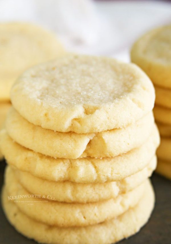 soft and chewy sugar cookies