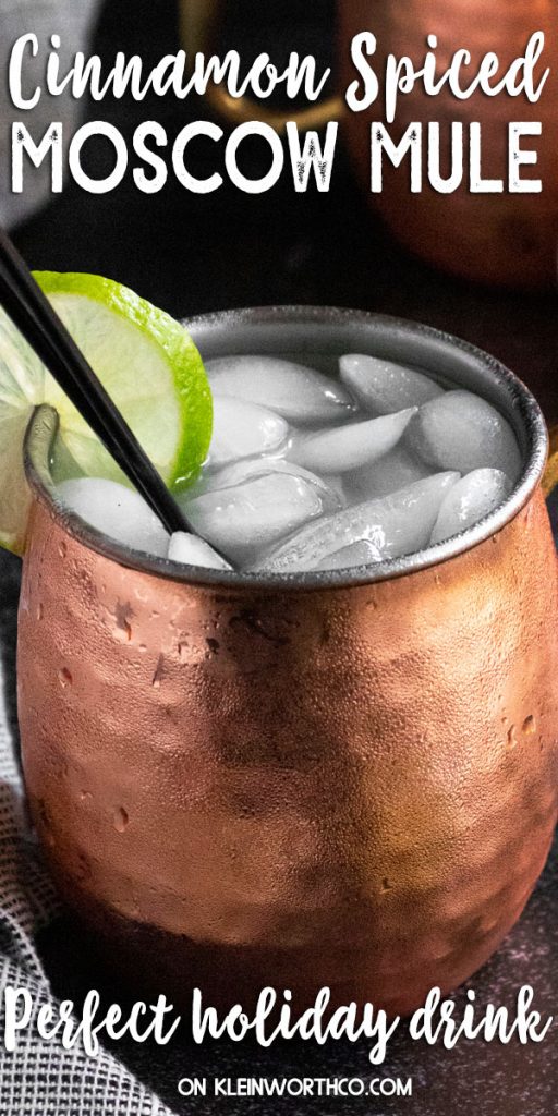 Cinnamon Spiced Moscow Mule