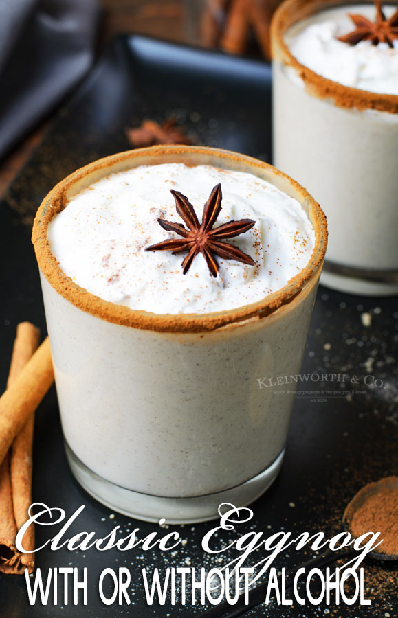 Classic Homemade Eggnog