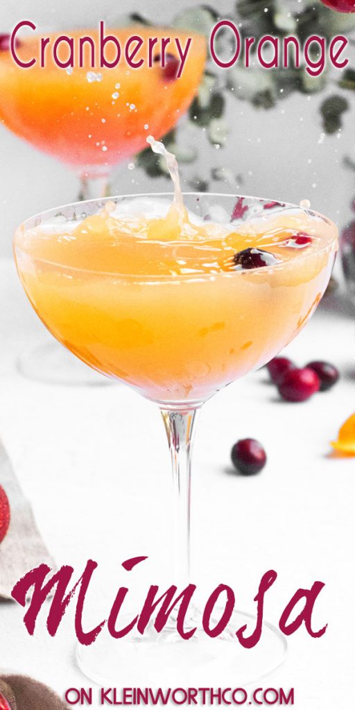 Cranberry Orange Mimosa