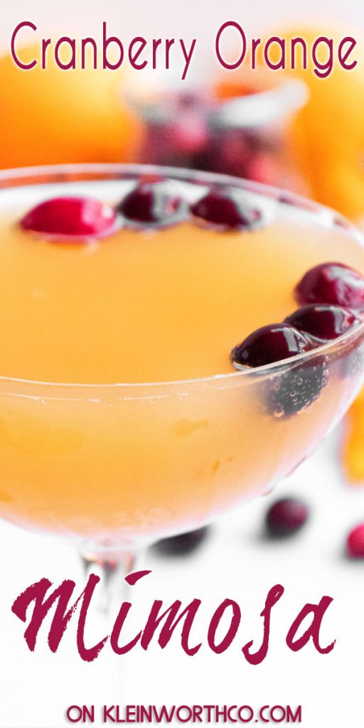 Cranberry Orange Mimosa