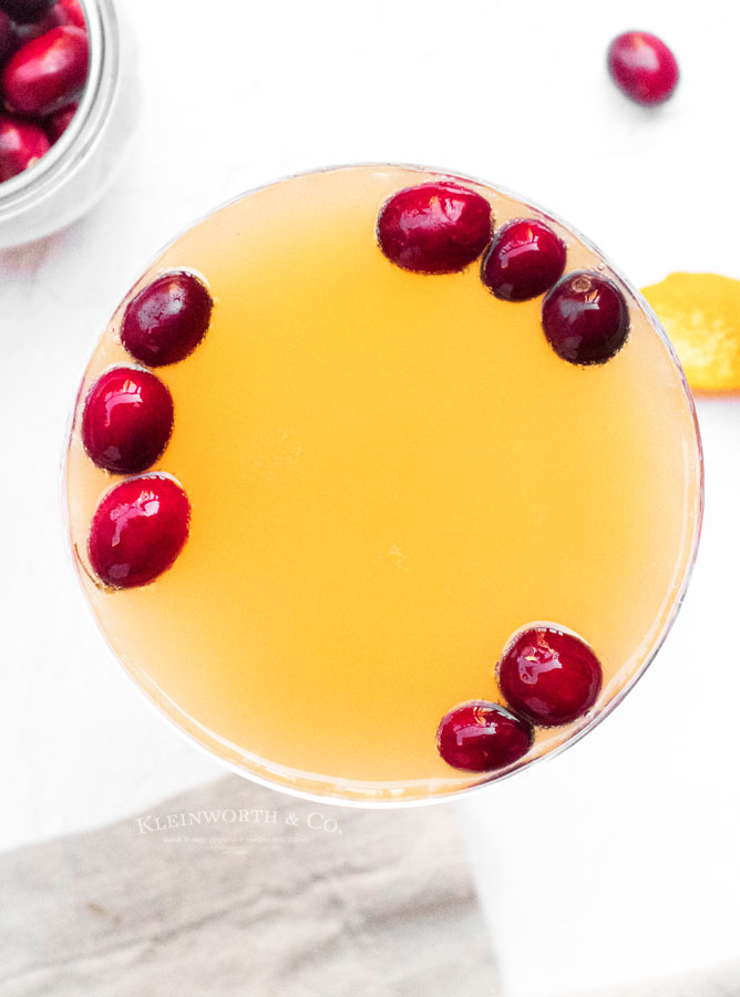 how to make Cranberry Orange Mimosa