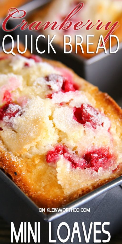 Cranberry Quick Bread