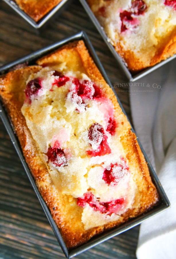 easy 5 minute cranberry bread