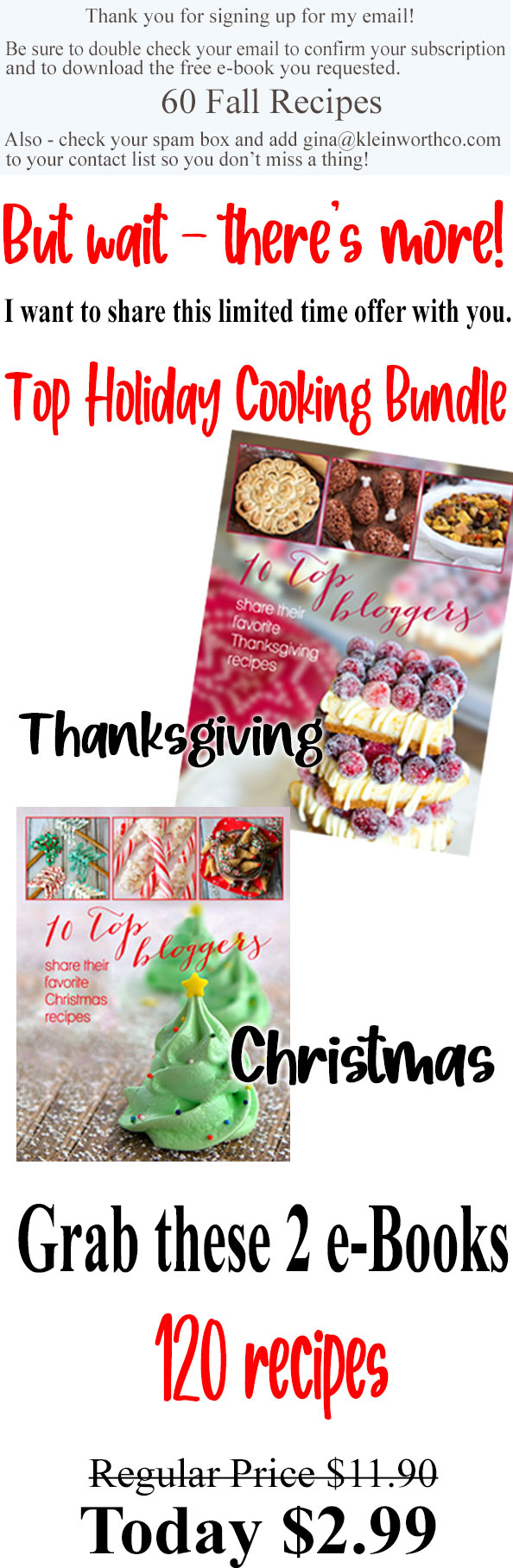 Top Holiday Cooking Bundle