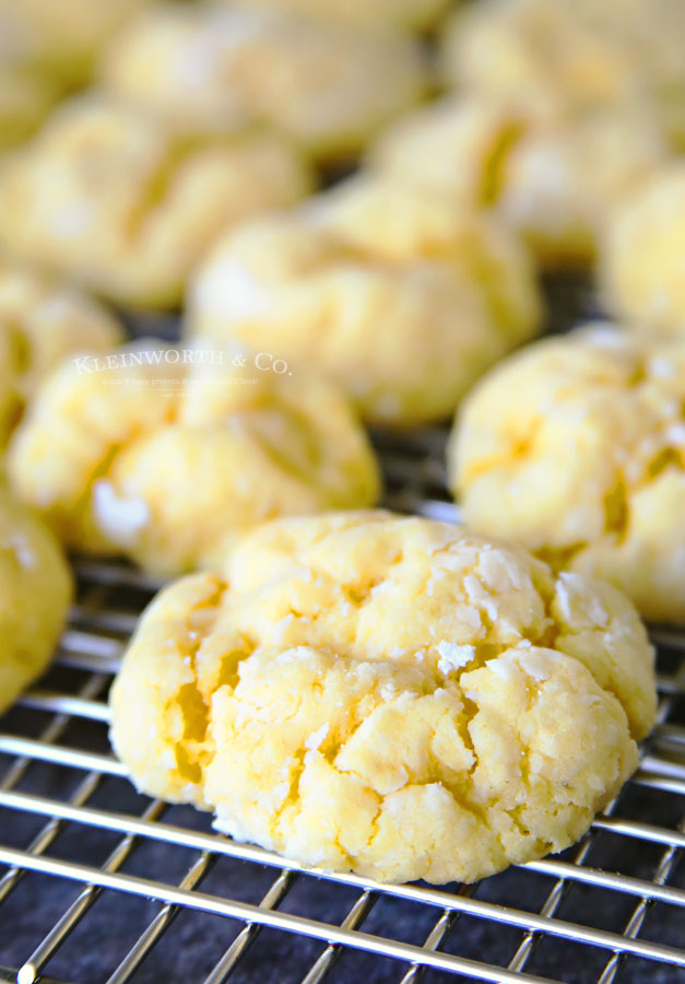 Gooey Butter Cookies Recipe