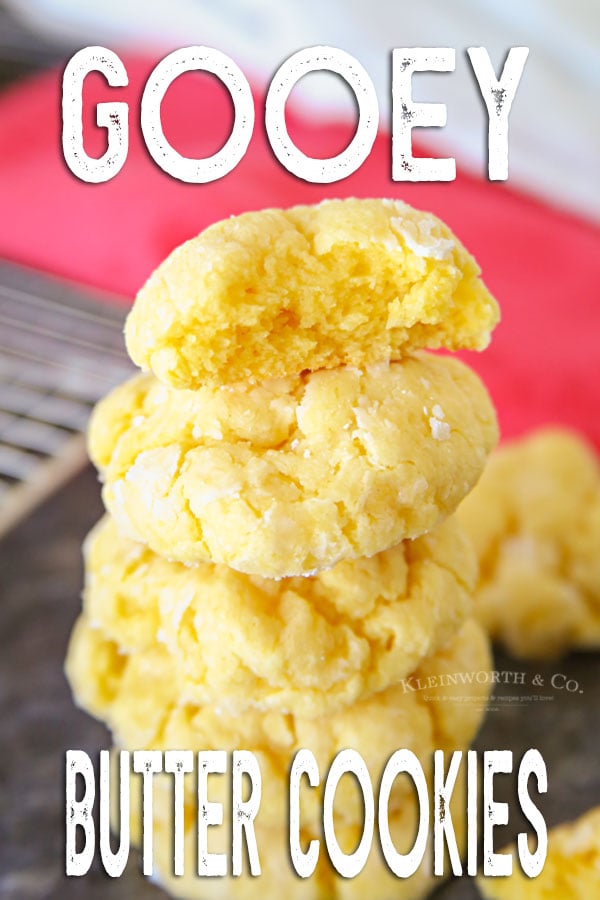 Gooey Butter Cookies