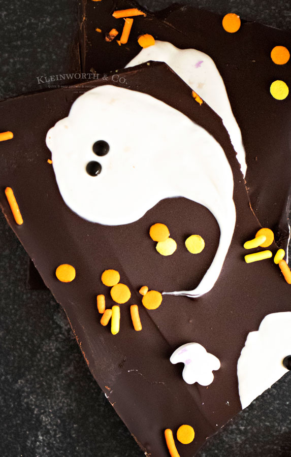 Chocolate Bark Halloween