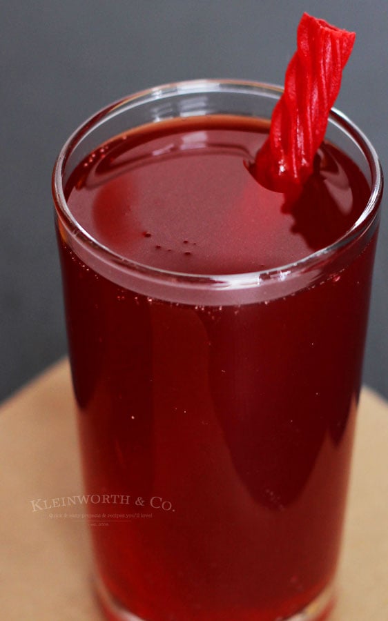 Halloween Vampire Punch Drink