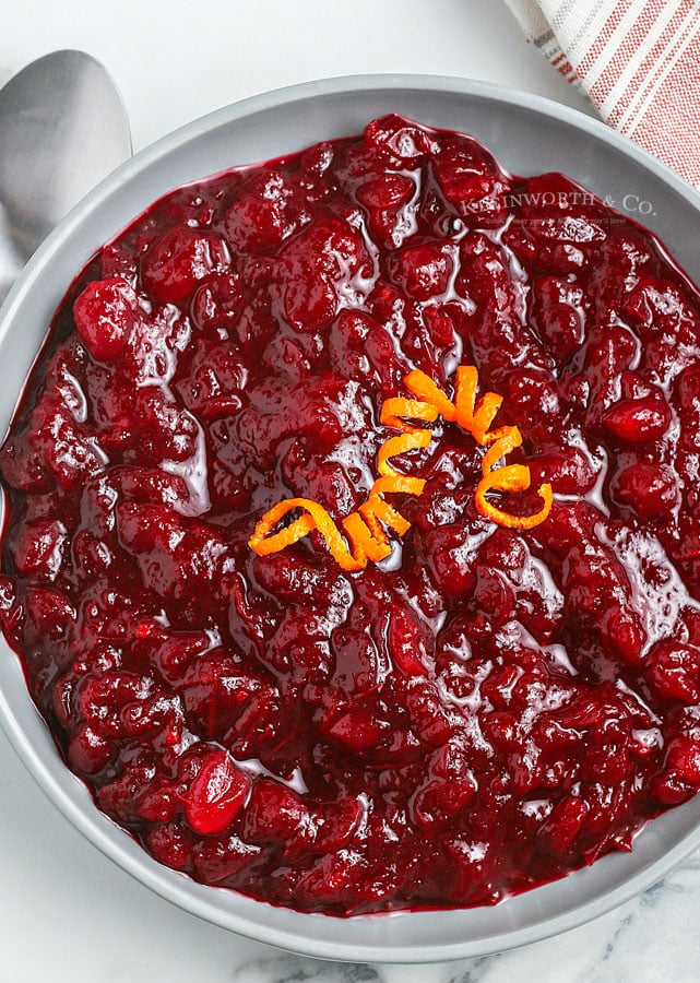 Homemade Cranberry Sauce Recipe