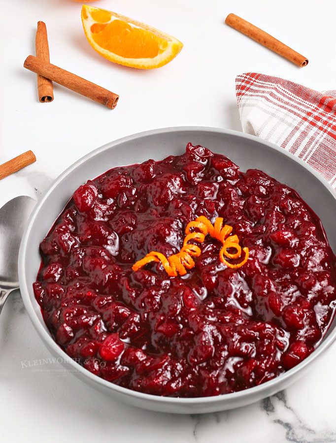 Homemade Cranberry Sauce