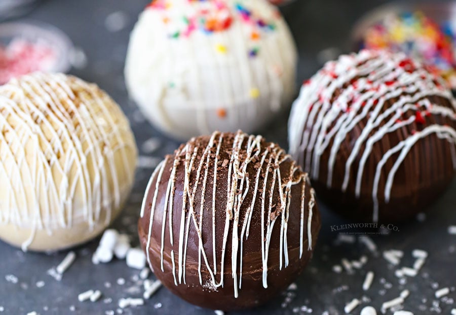 Hot Chocolate Bombs - 4 FLAVORS
