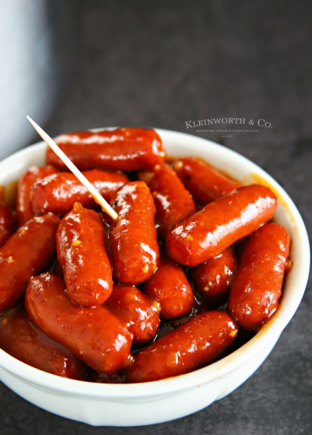 Instant Pot BBQ Smokies Taste of the Frontier