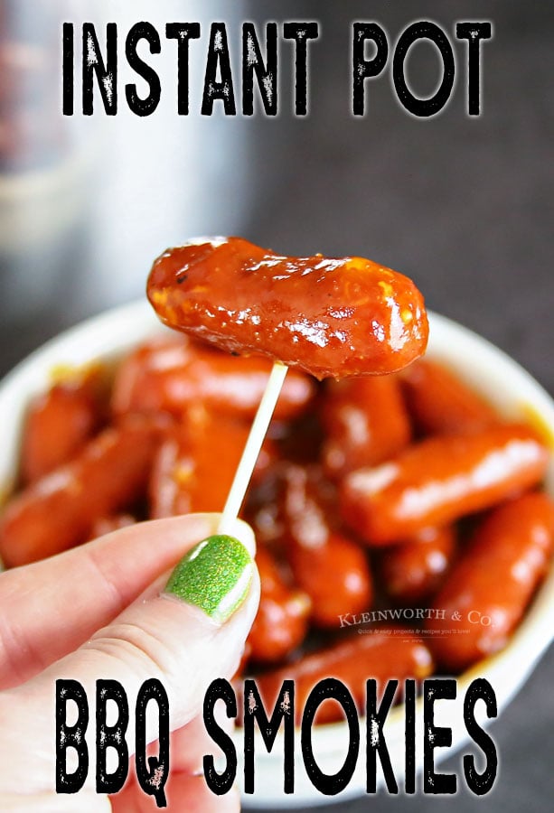 Instant Pot BBQ Smokies