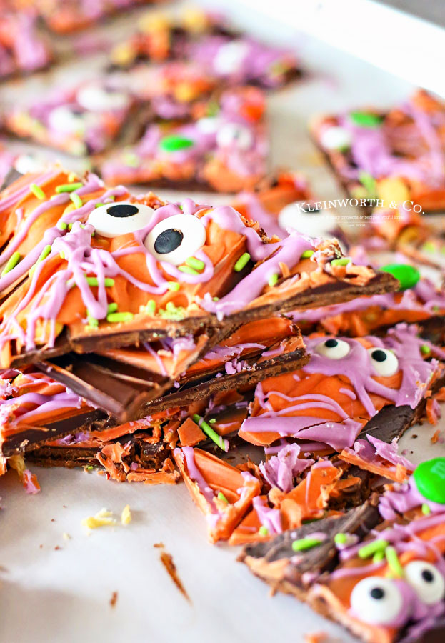 Monster Halloween Bark