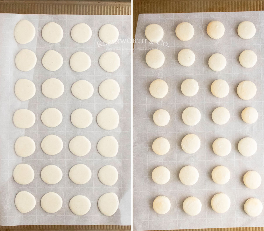 baking macarons