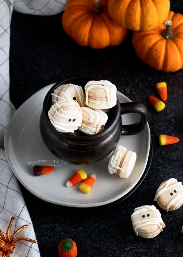 Halloween French Macarons