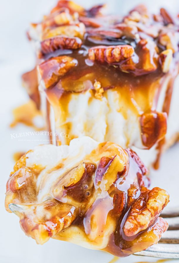 No bake pecan pie cheesecake yummi haus