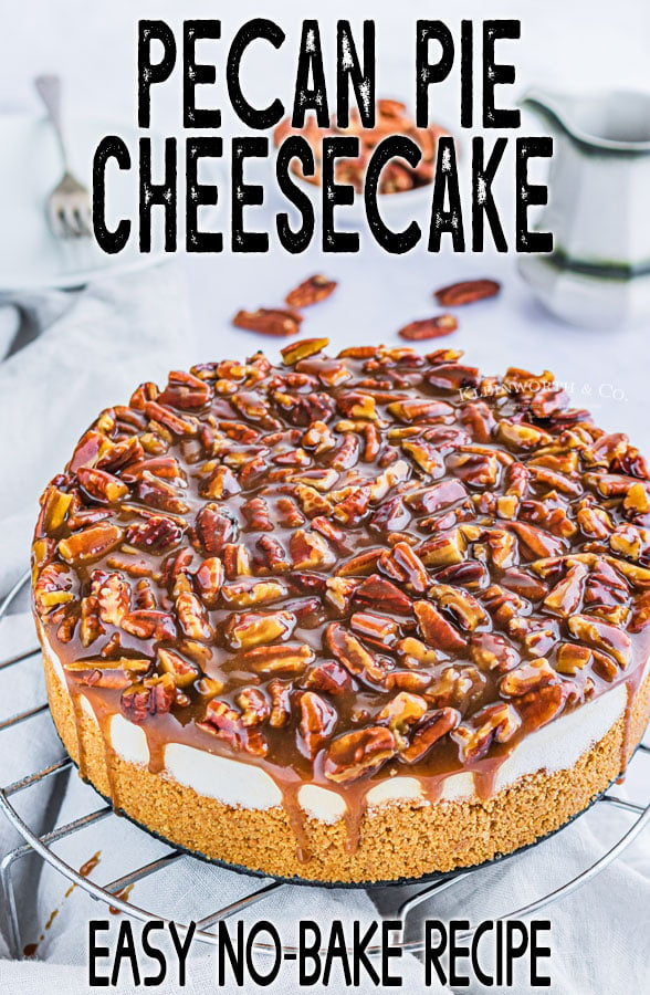 No-Bake Pecan Pie Cheesecake