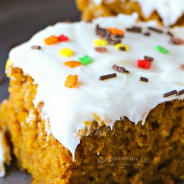 Homemade Pumpkin Cake