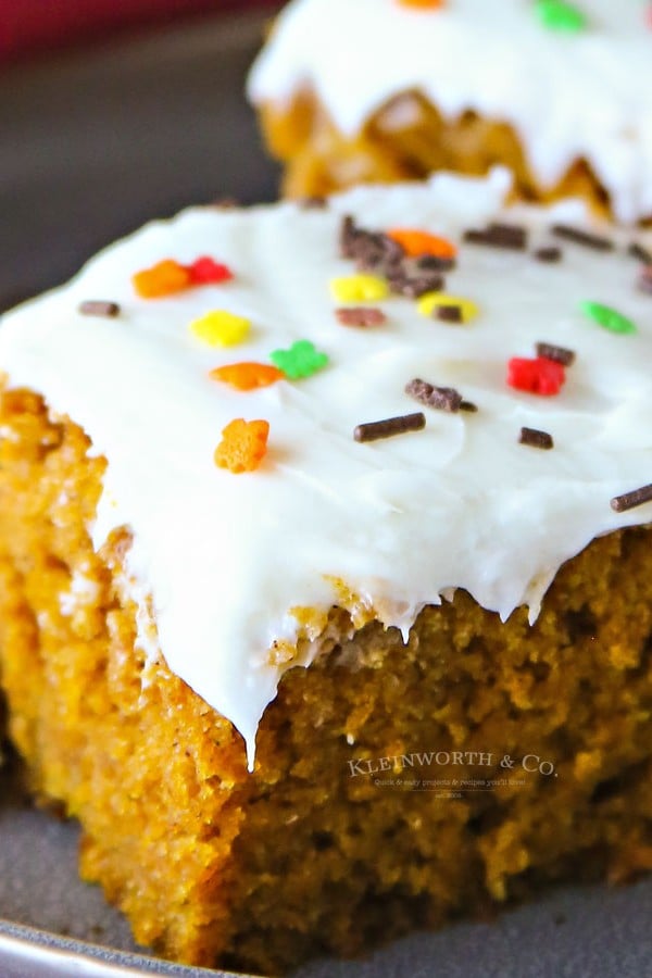 Homemade Pumpkin Cake