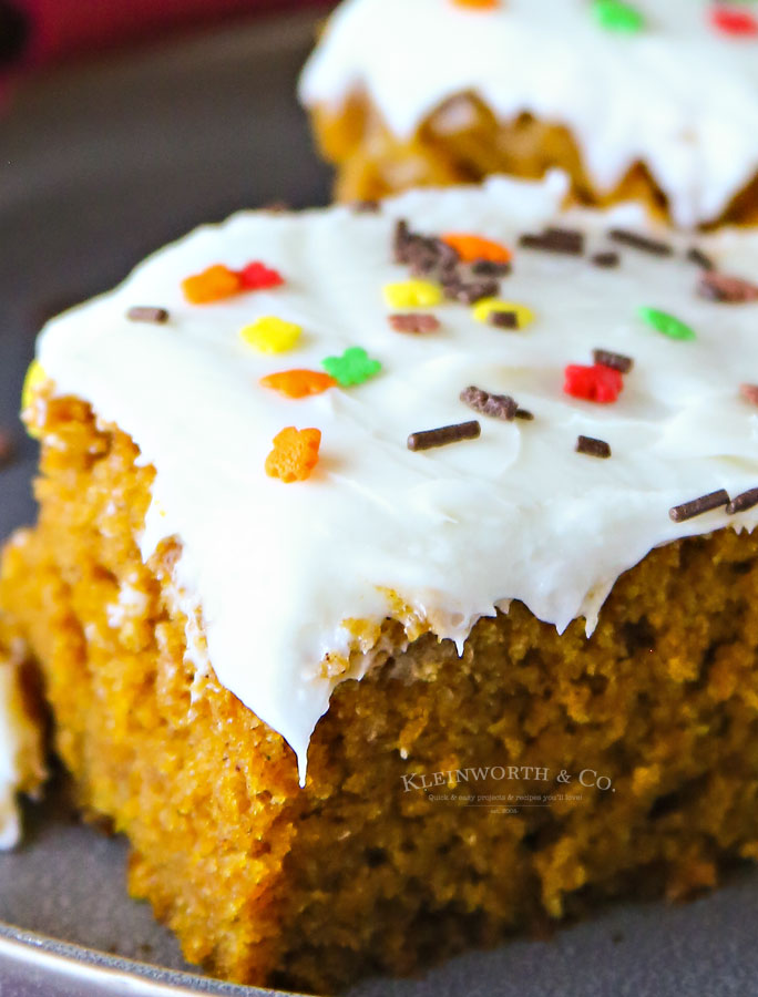 Homemade Pumpkin Cake