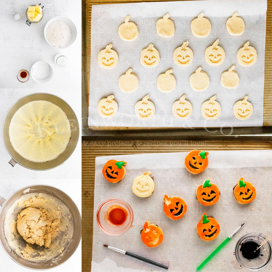 Ingredients to make Shortbread Cookies