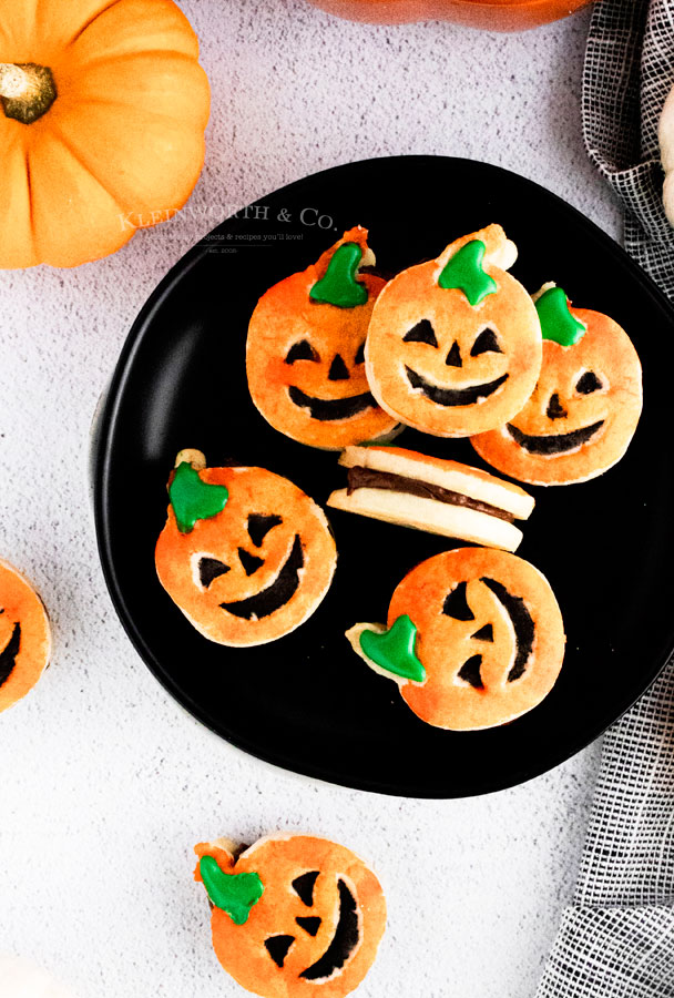 Halloween Party Pumpkin Cookies