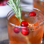 holiday drink Apple Cranberry