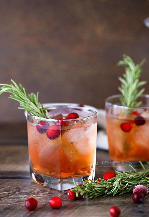 how to make Apple Cranberry Spritzer