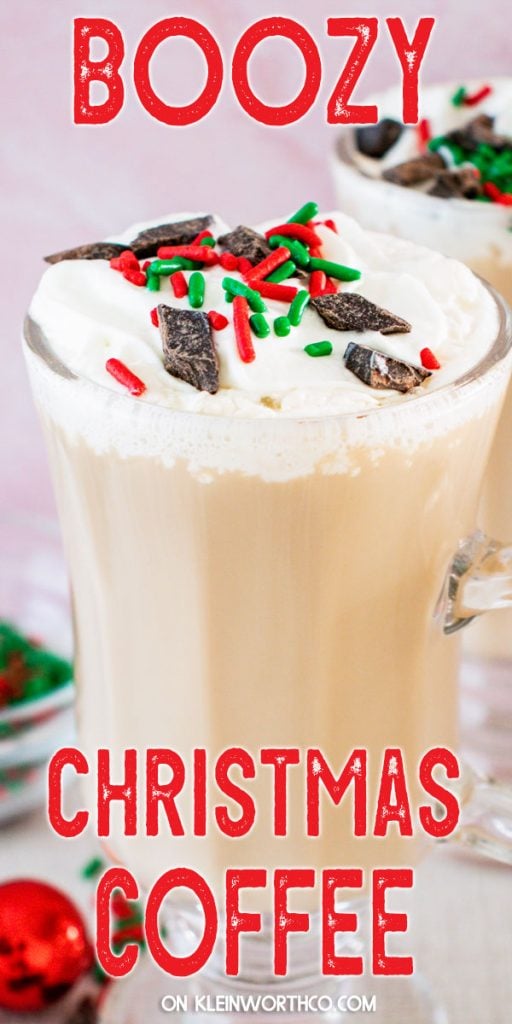 Boozy Christmas Coffee