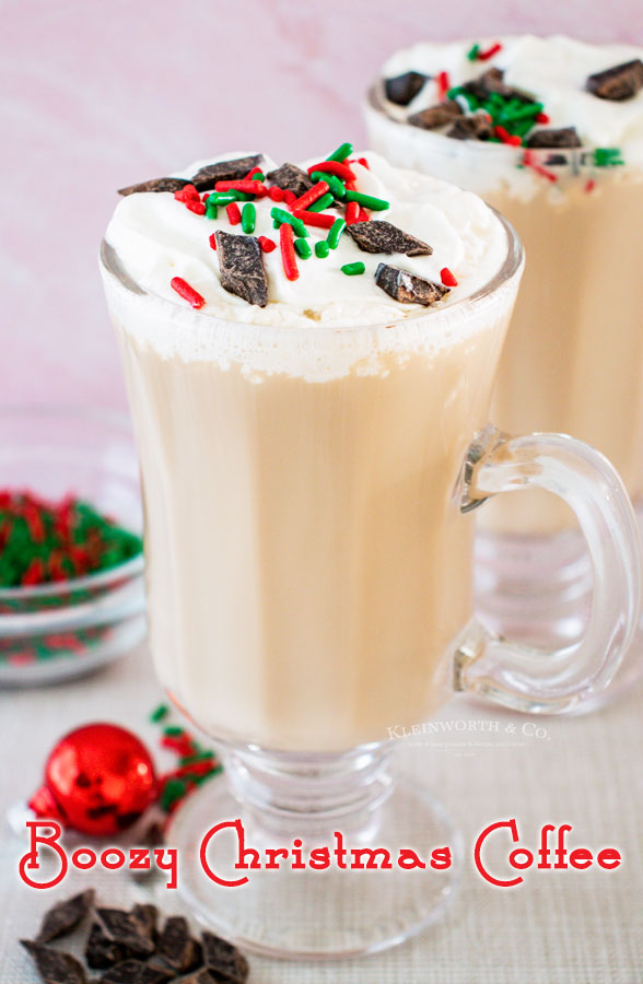 Boozy Christmas Coffee