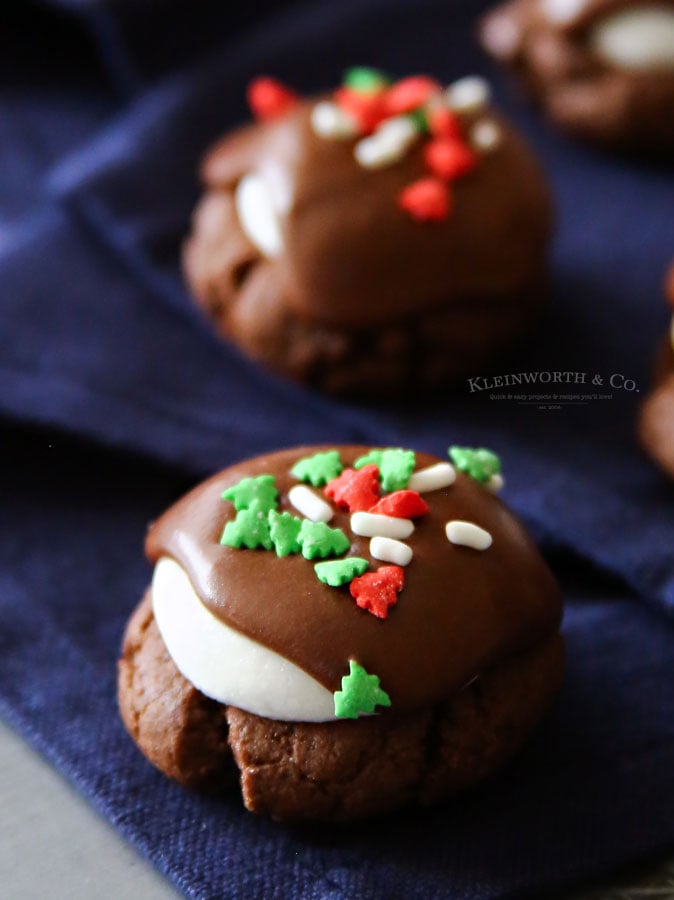 Chocolate marshmallow cookie recipe