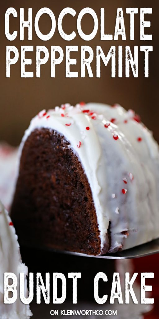 Chocolate Peppermint Bundt Cake