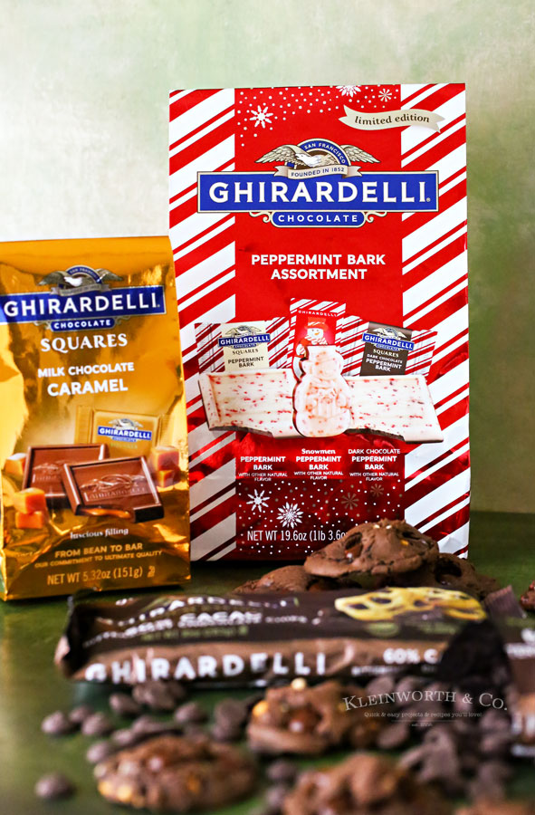 Ghirardelli Squares - Holiday Gift Bags