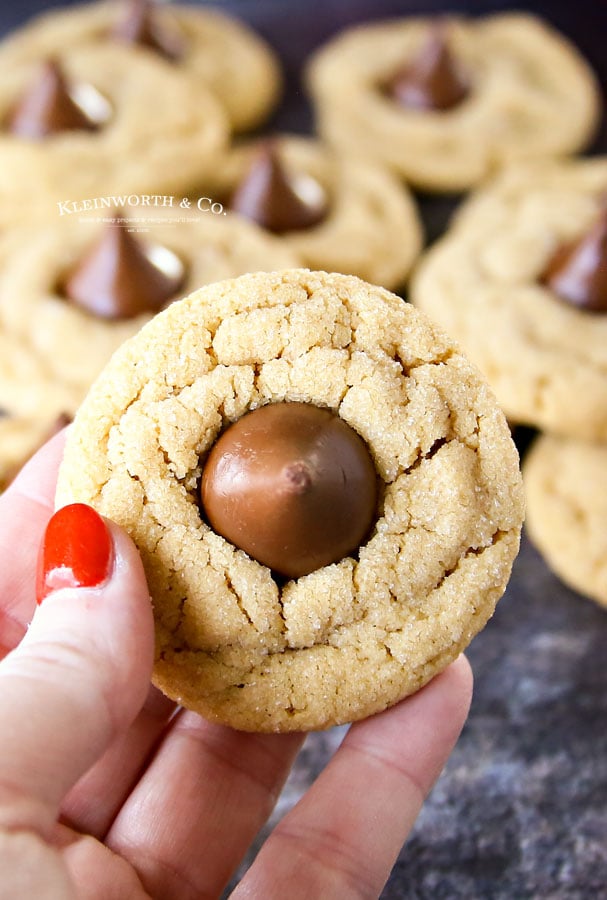 sugar coated peanut butter cookies