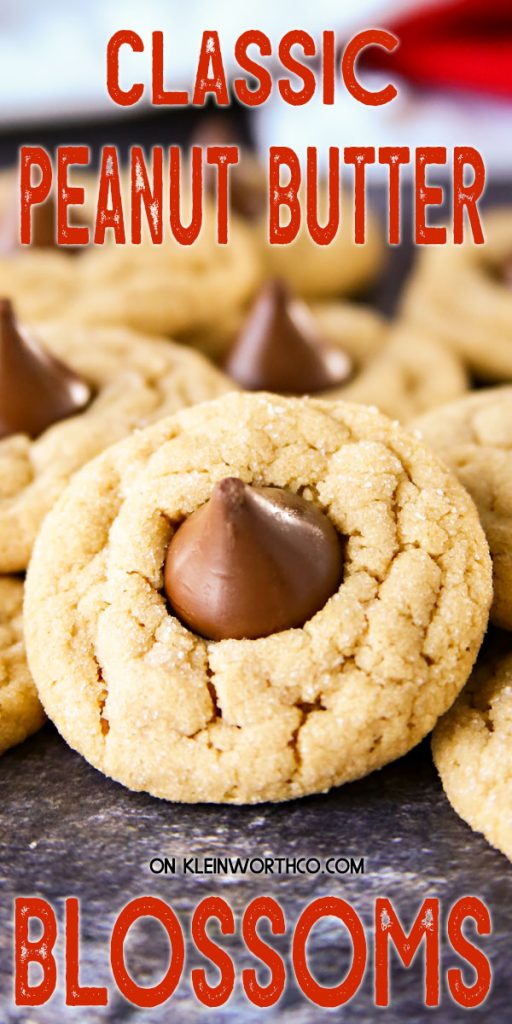 Classic Peanut Butter Blossom Cookies