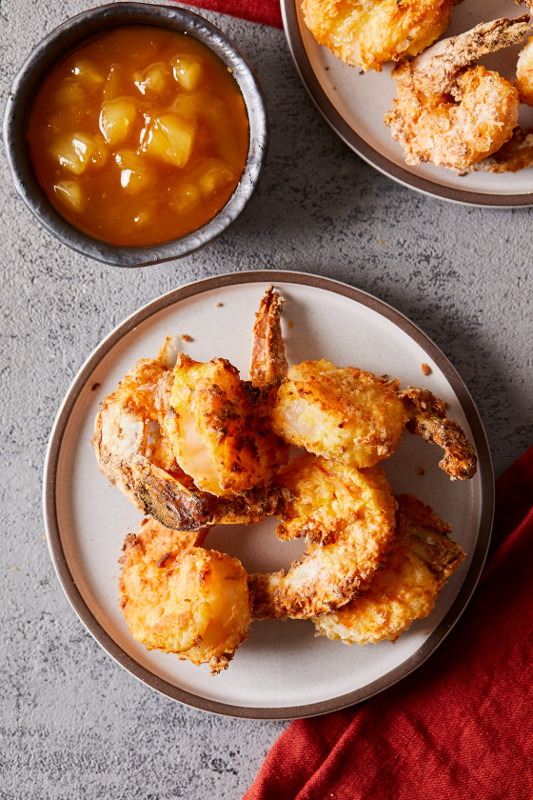 coconut shrimp - air fryer