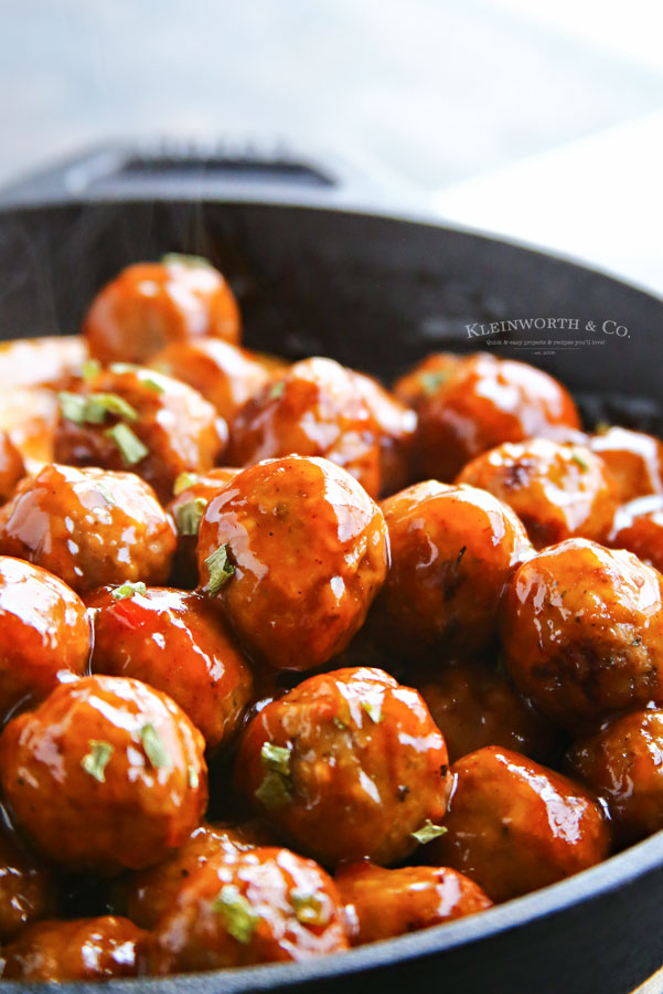how to make Cranberry BBQ Meatballs