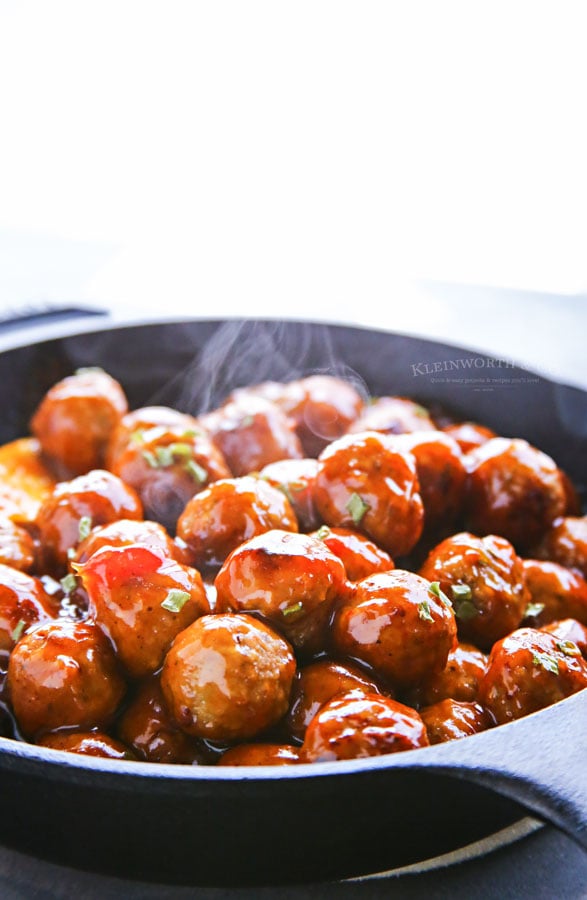 Pressure Cooker Cranberry Meatballs